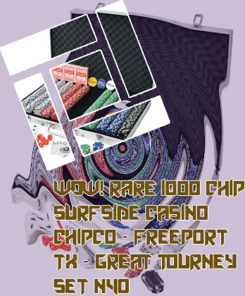 1000 piece poker set