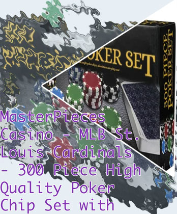 Brookstone 300 poker chip gaming set
