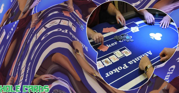 Poker hole cards