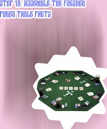 Poker table for 8
