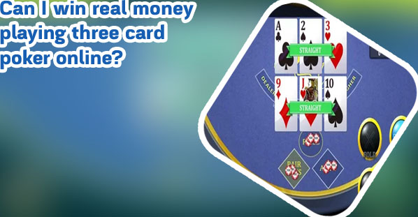 Real money online three card poker