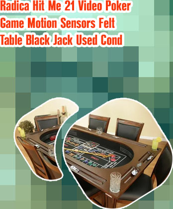 Video poker table