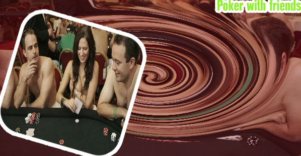 Web browser poker with friends